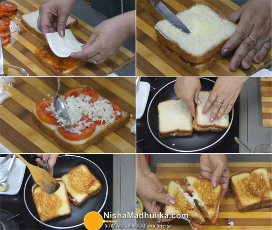 cheese tomato sandwich recipes