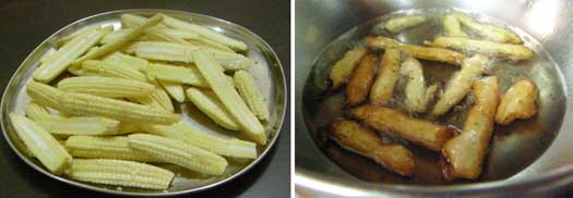 Crispy baby Corn